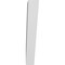 Ekena Millwork 3 1/2-in. W x 18-in. D x 24-in. H Traditional Architectural Grade PVC Knee Brace BRCP035X18X24TRA - alternate 4